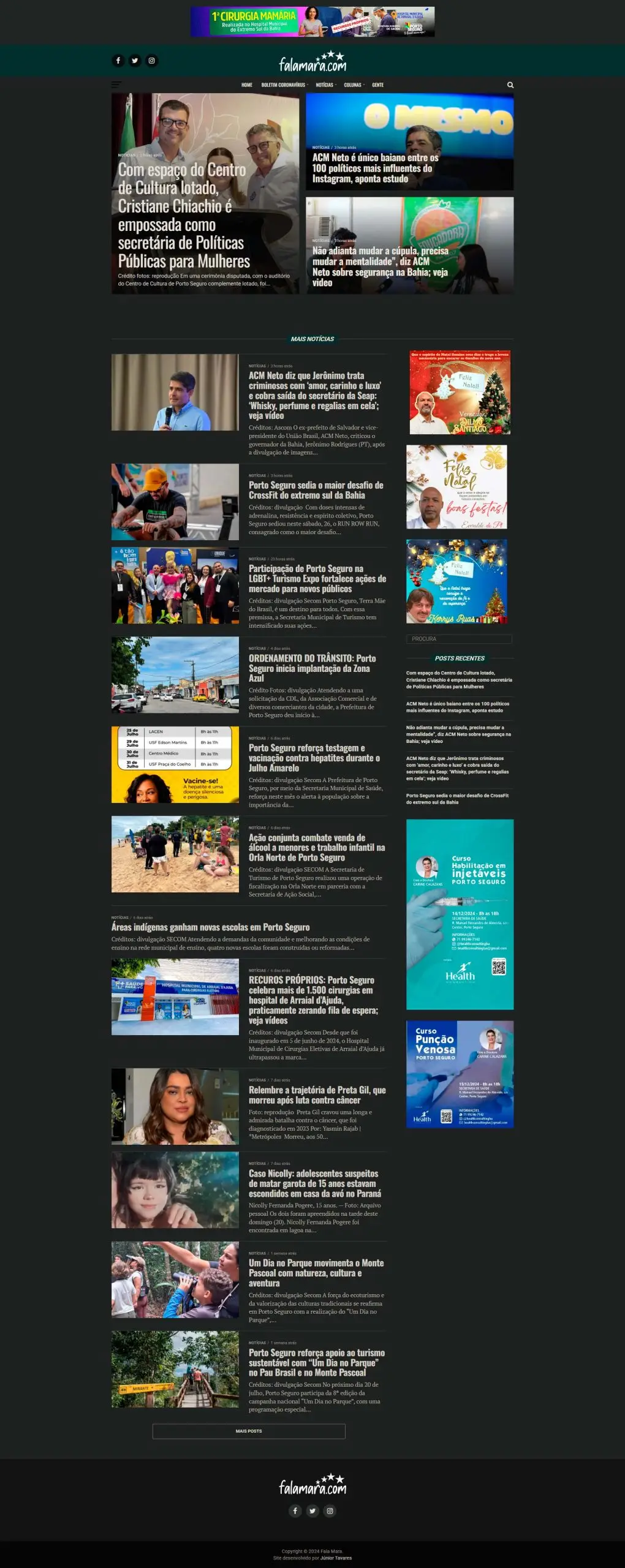 Site – Fala Mara