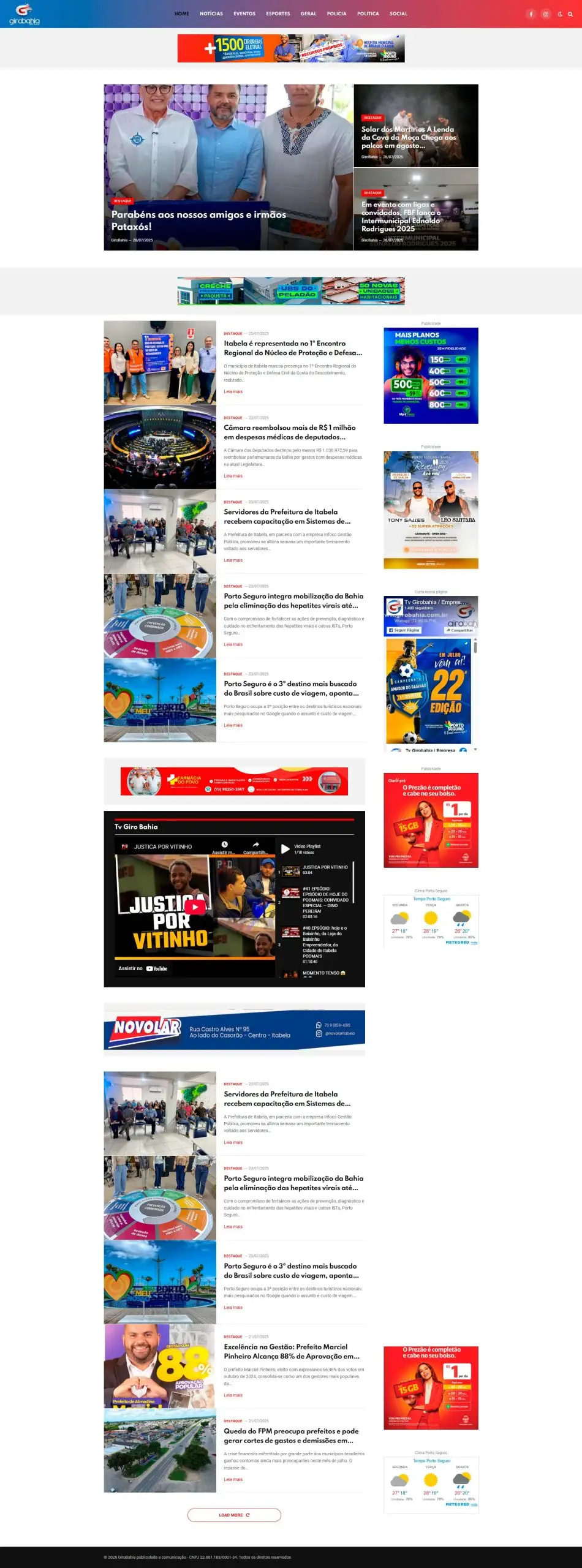 Site – Giro Bahia