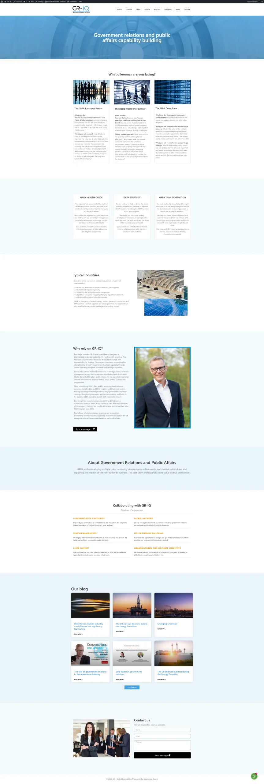 Site – GR IQ