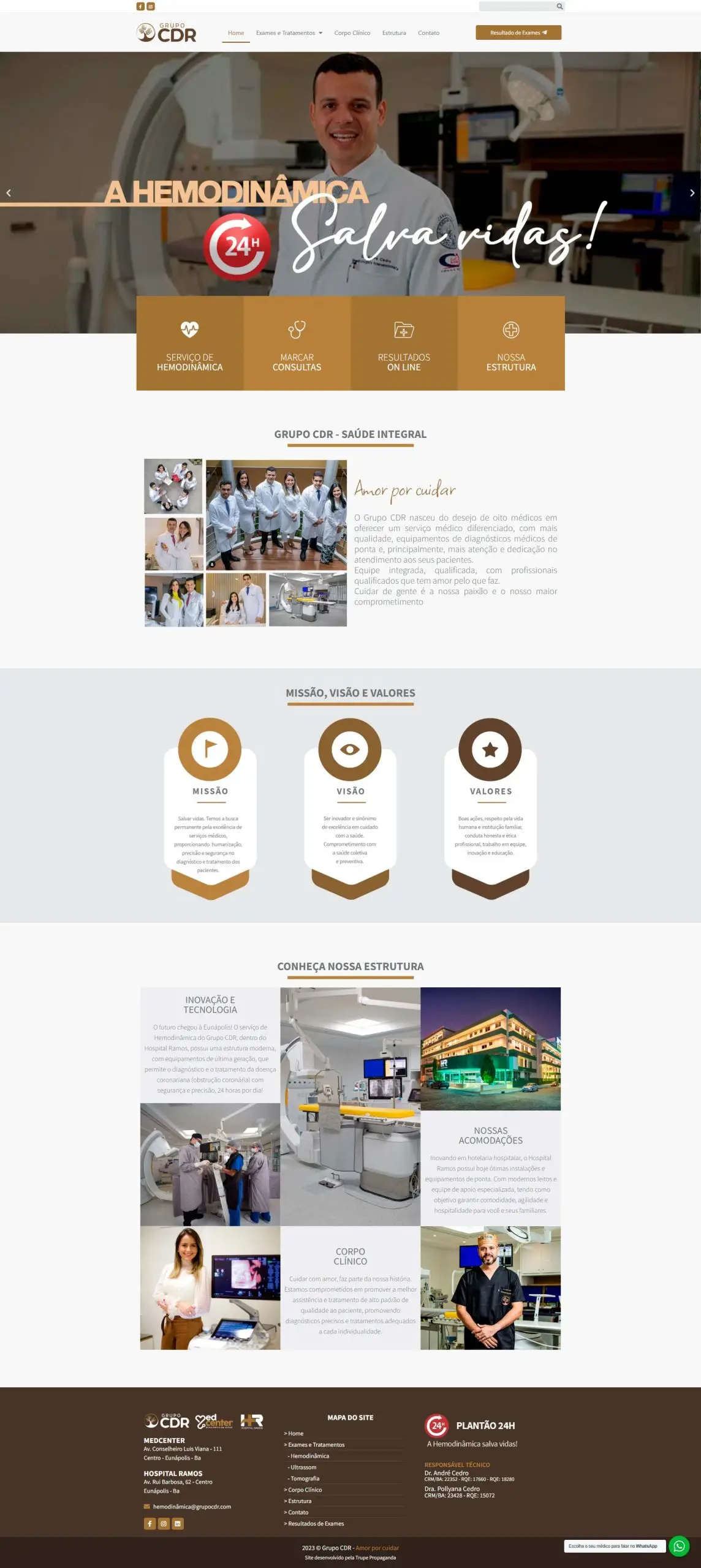 Site – Grupo CDR