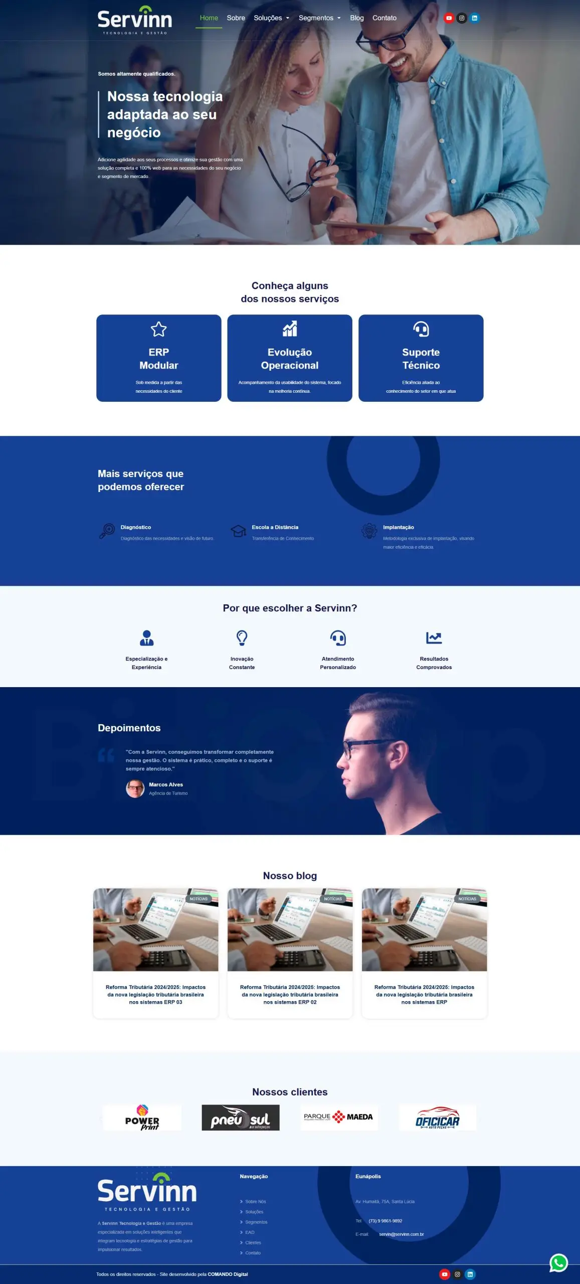 Site – Servinn