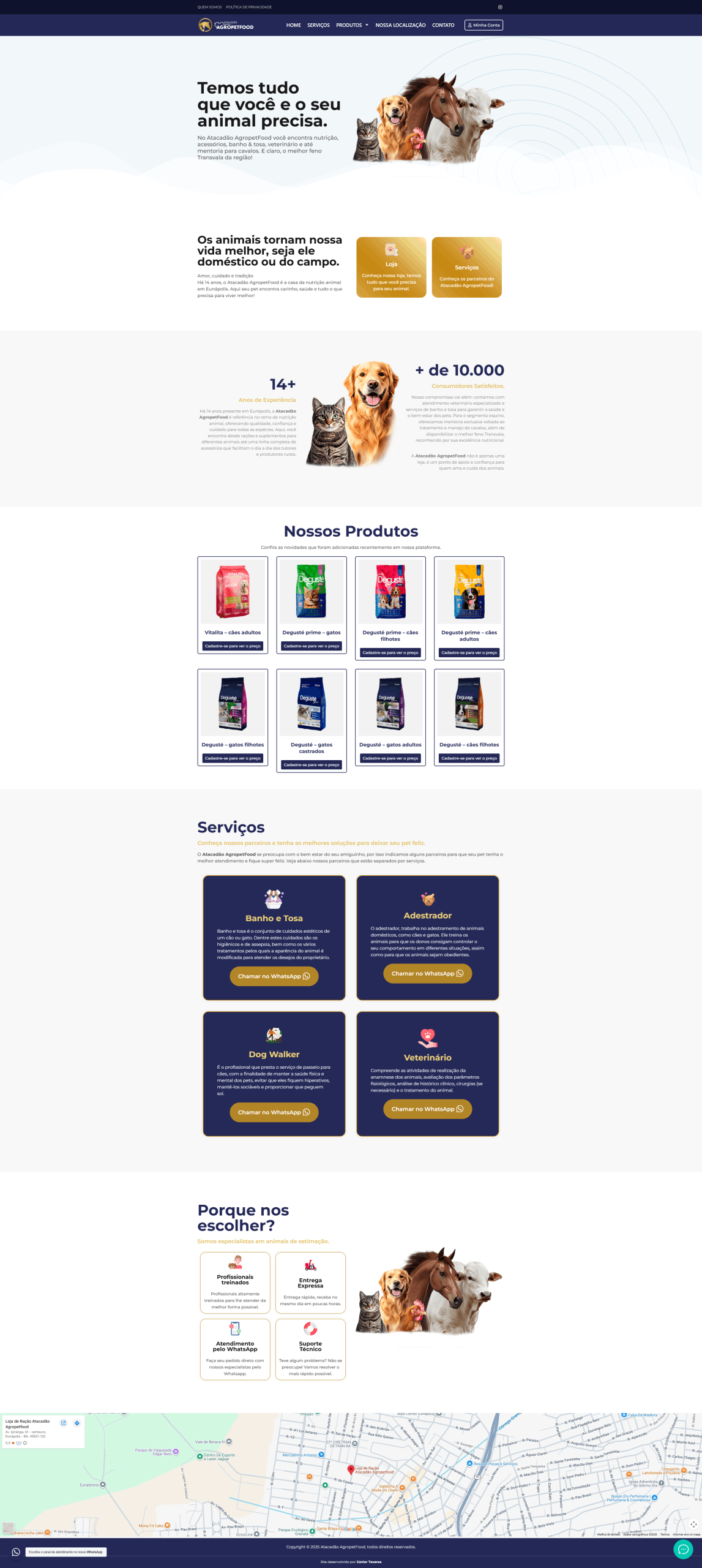 Site – Atacadão Agropet Food
