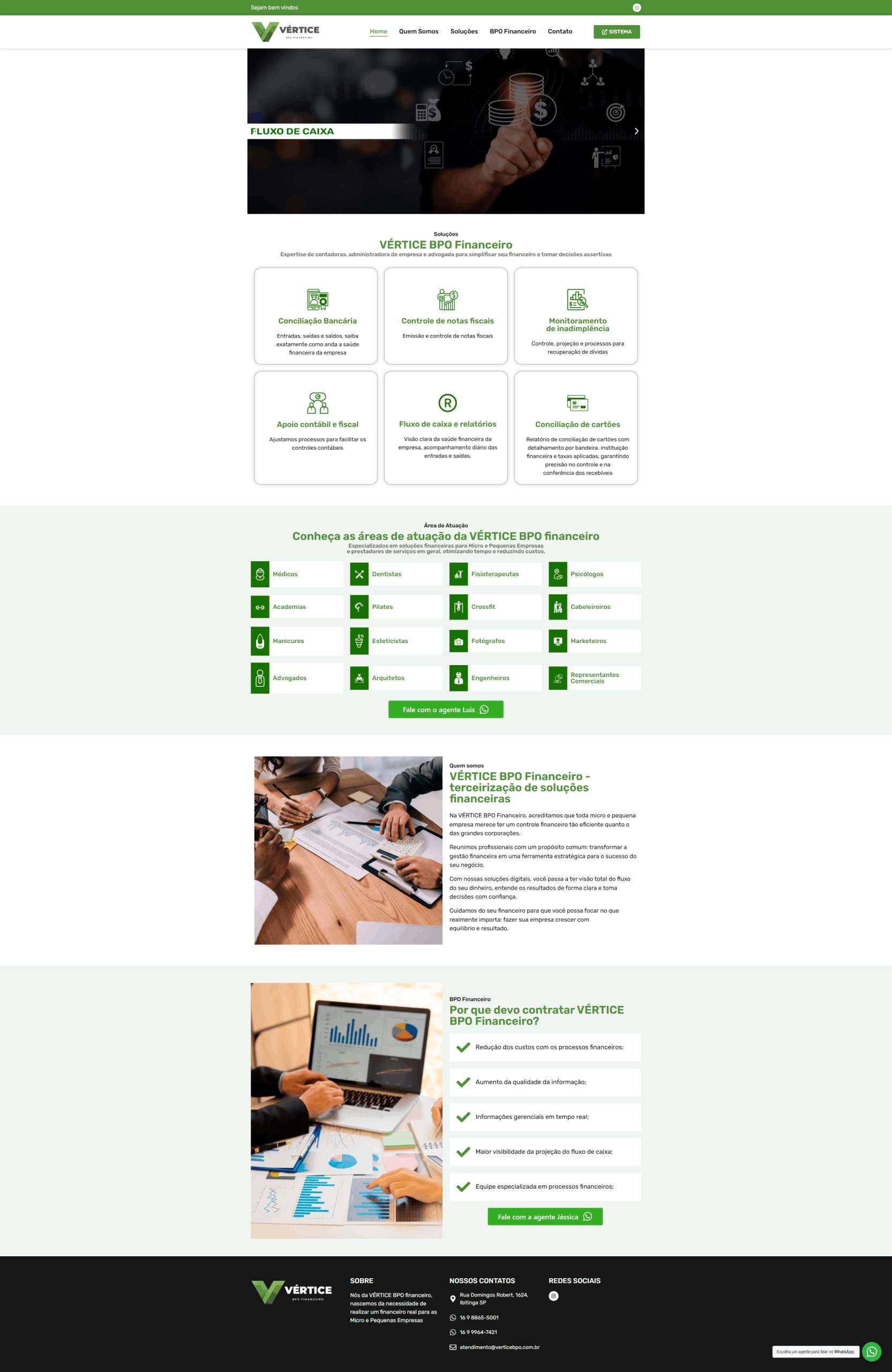 Site – Vértice BPO